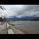 Die Wolken ließen für die Fahrt über den Pass am Folgetag nichts Gutes erwarten
